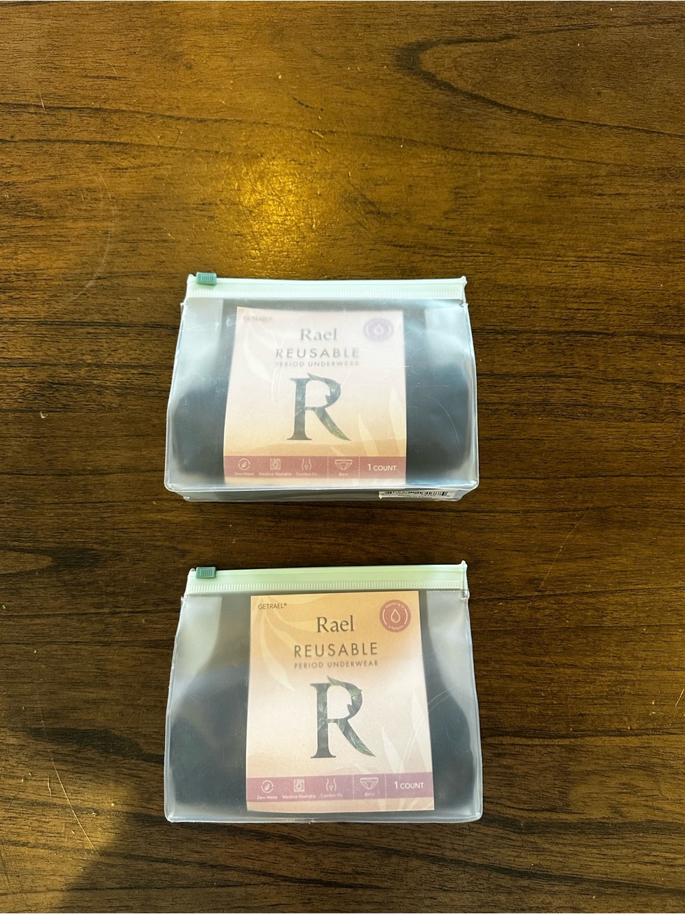Rael Reusable Period Underwear Bundle Size Large NIP Leakproof